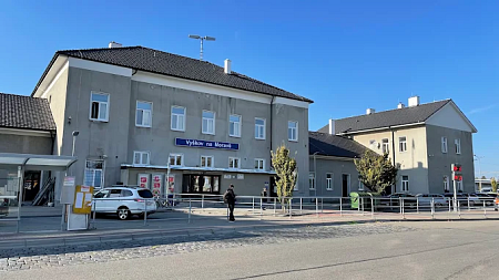 Železniční a autobusové nádraží Vyškov