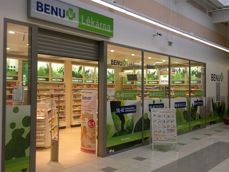 Lékárna BENU v OC Tesco